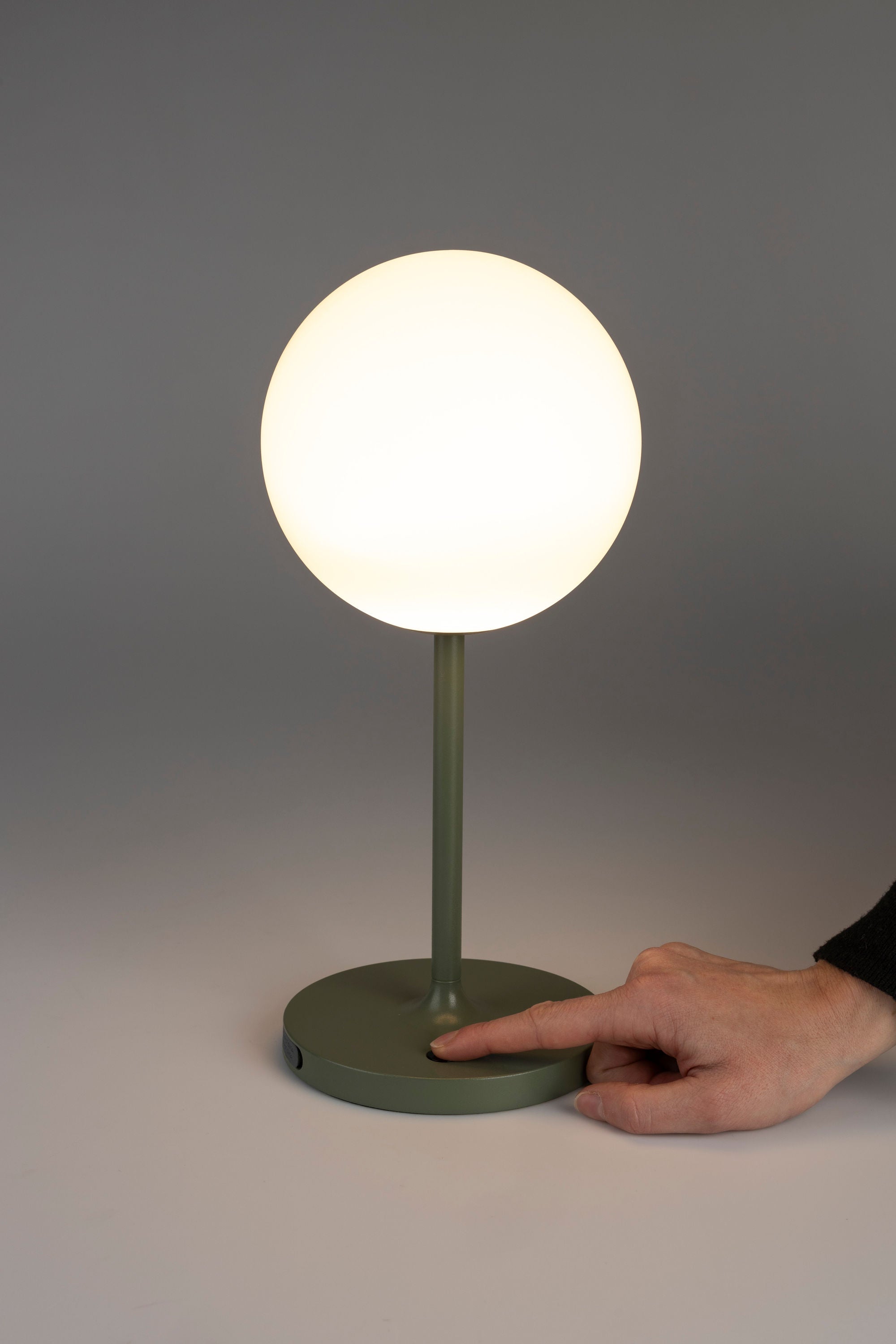 Hub Green Orb Table Lamp